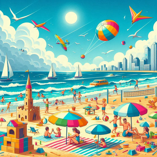 kids beach activities