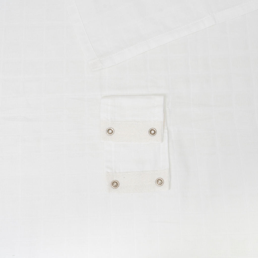 white cotton car seat cover fabric