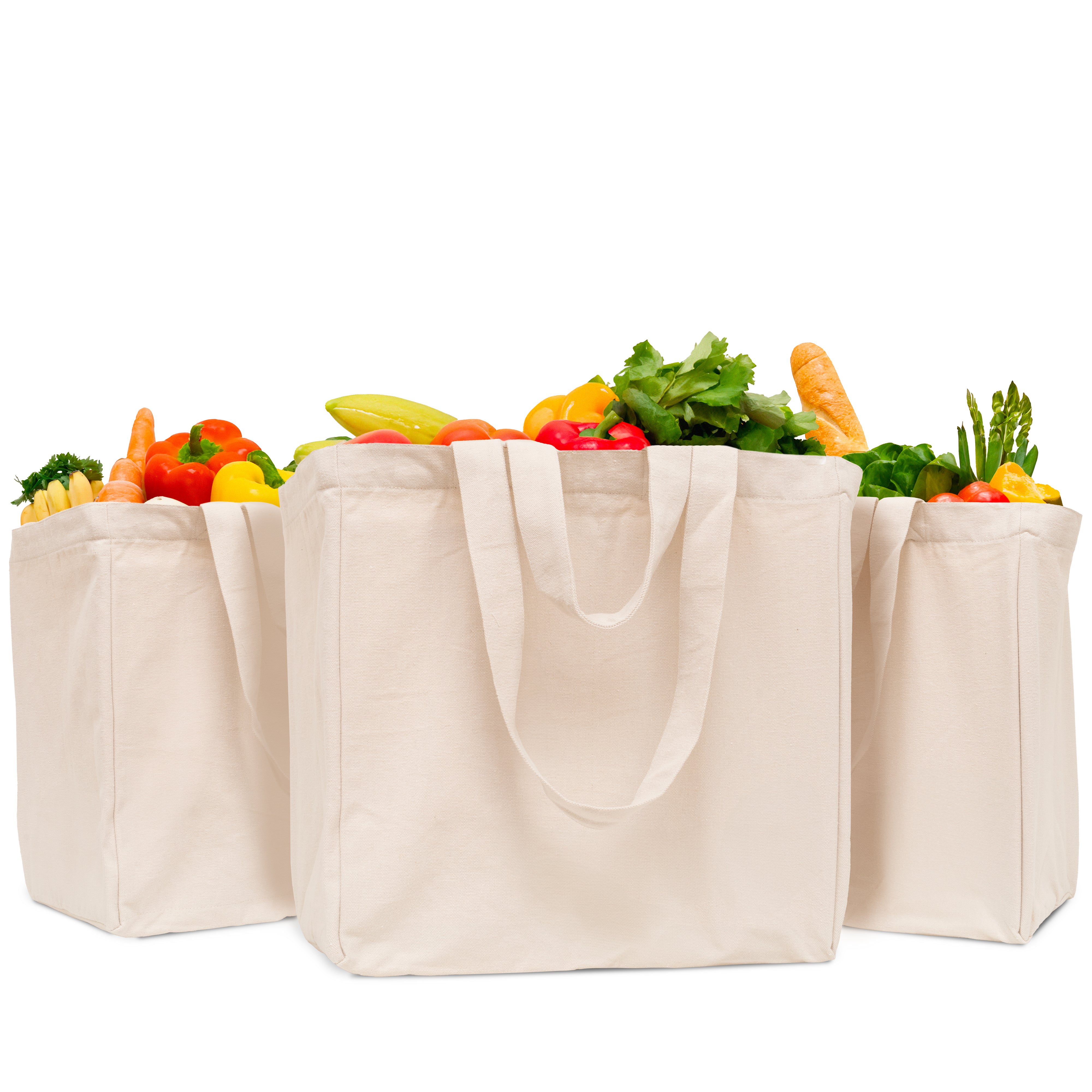 Grocery Shopping Shopping Cotton Bags Canvas Jumbo Tote Bag