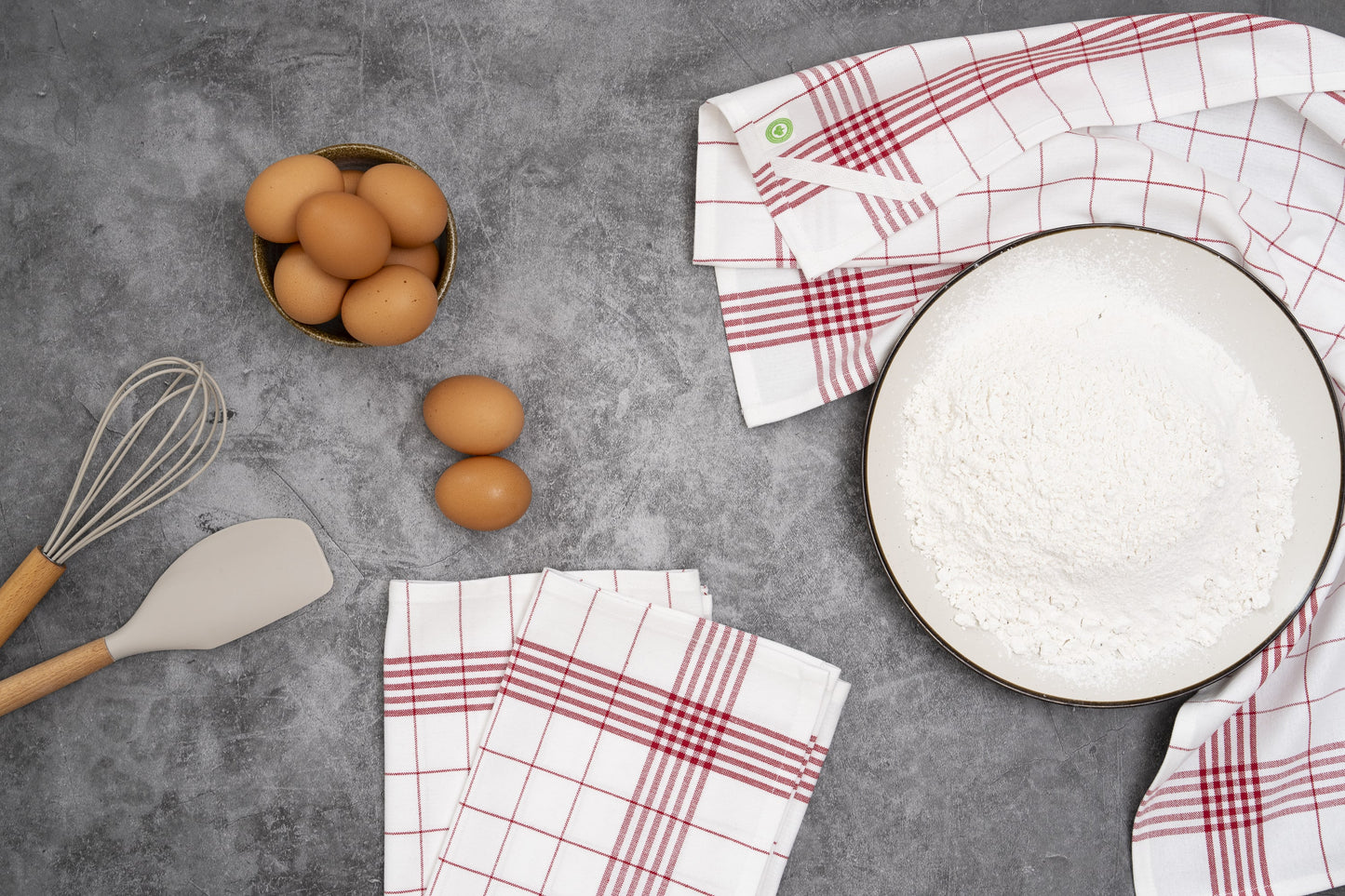 Window pane flour sack Towels