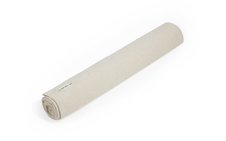 Organic Cotton Rolled Yoga Rug