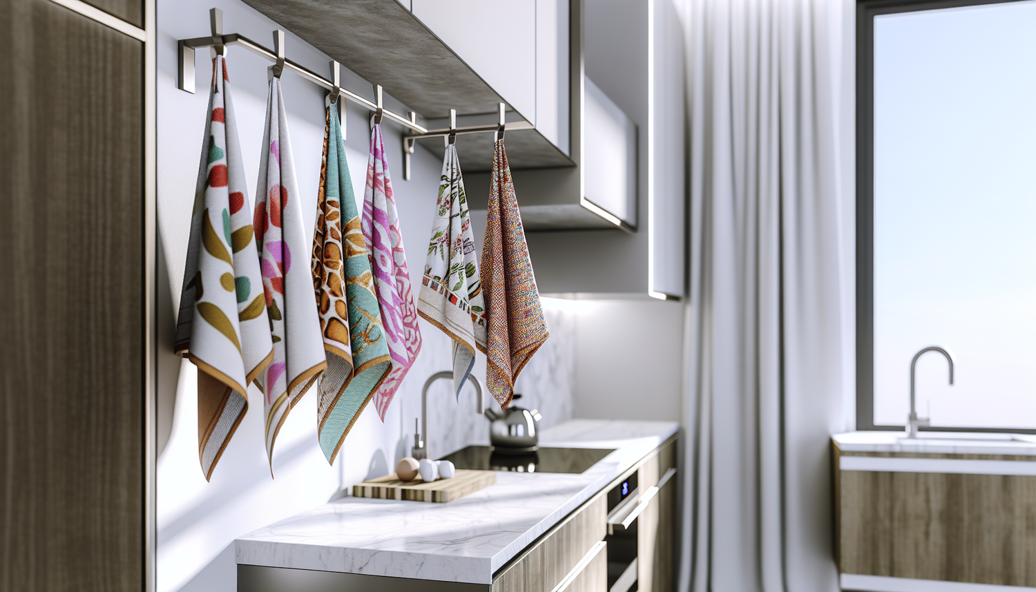 15 Creative Ways to Hang and Store Kitchen Towels