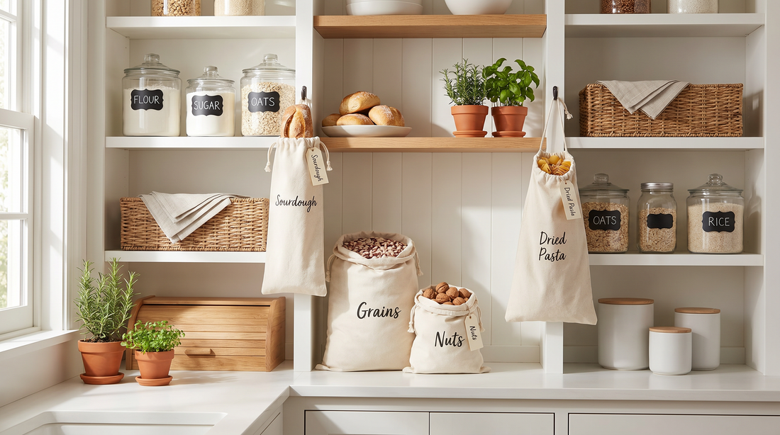 pantry organization idea for clutter-free kitchen