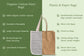 Canvas Grocery Tote Bags