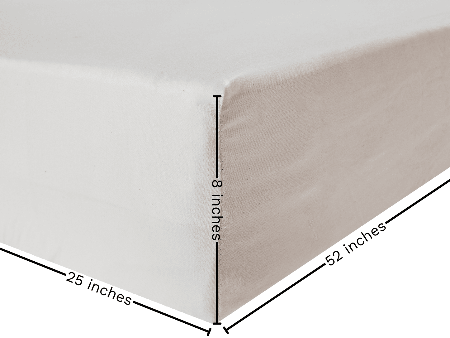best dimensions for organic crib sheets