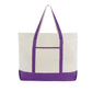 heavy duty large zipper tote bag