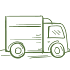 Fast shipping icon