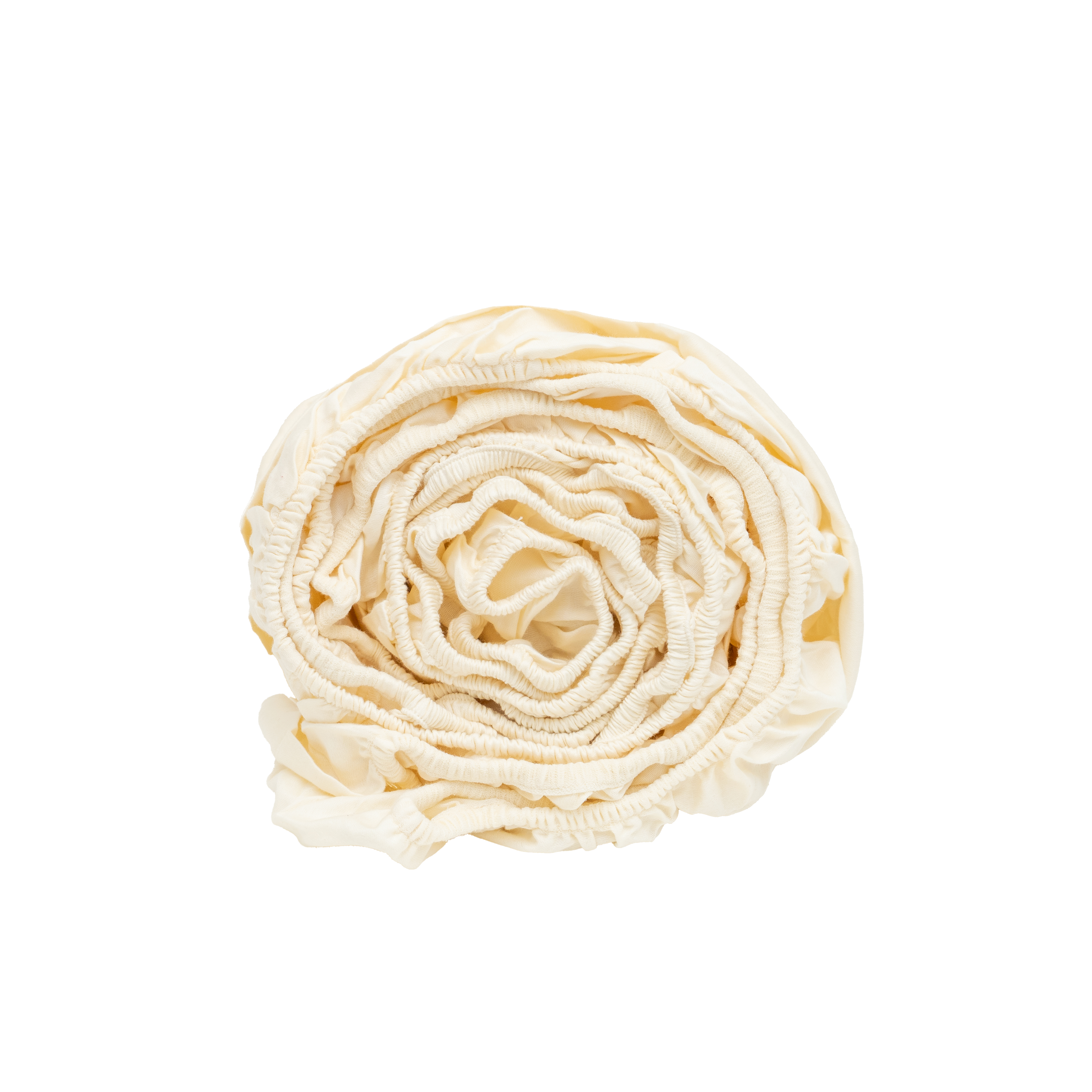 Organic Sateen Fitted Sheet - Queen Natural Cotton