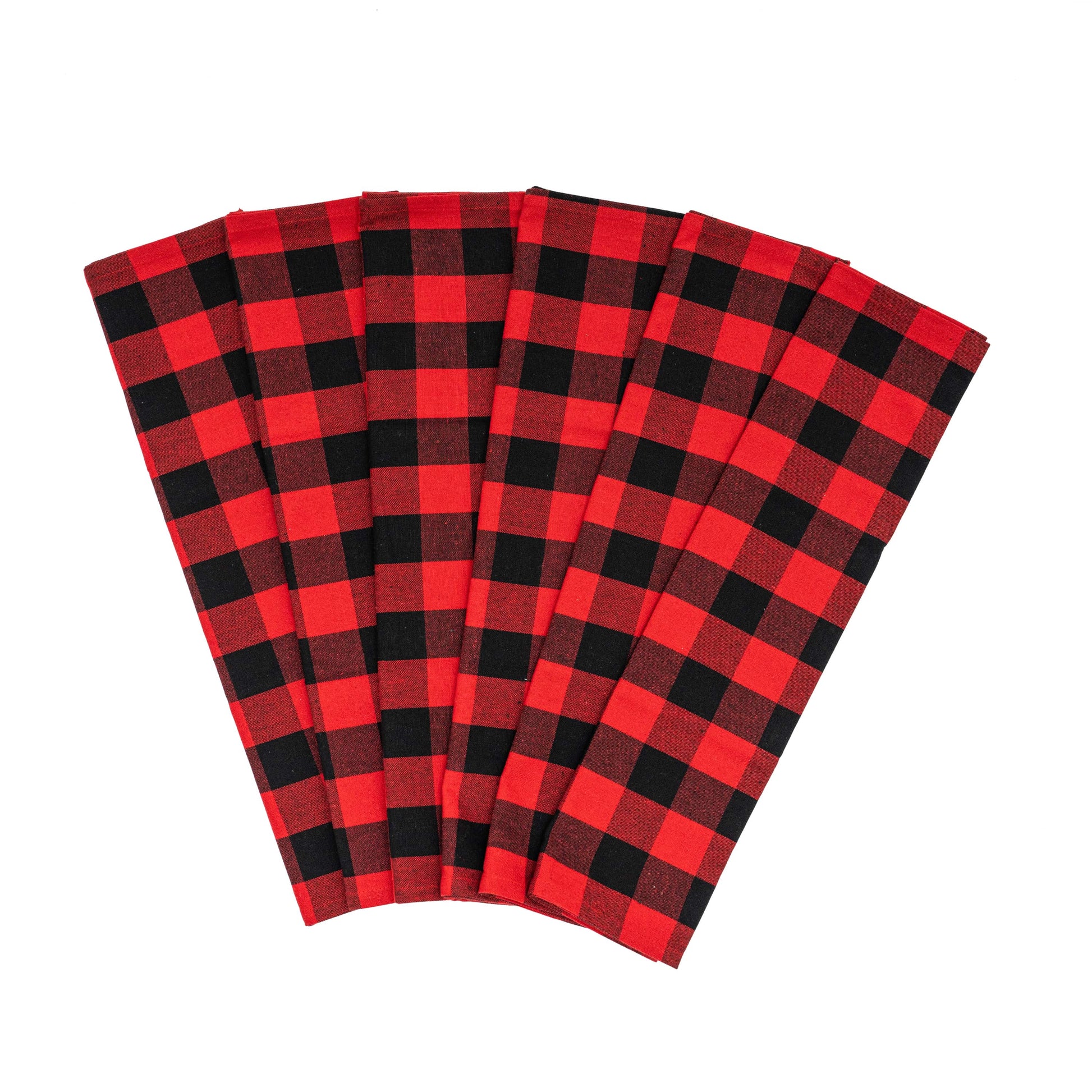 Black Buffalo Plaid Towel