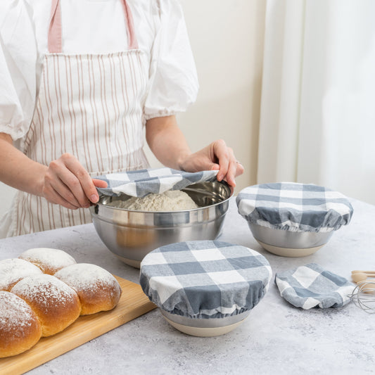 reusable fabric bowl covers