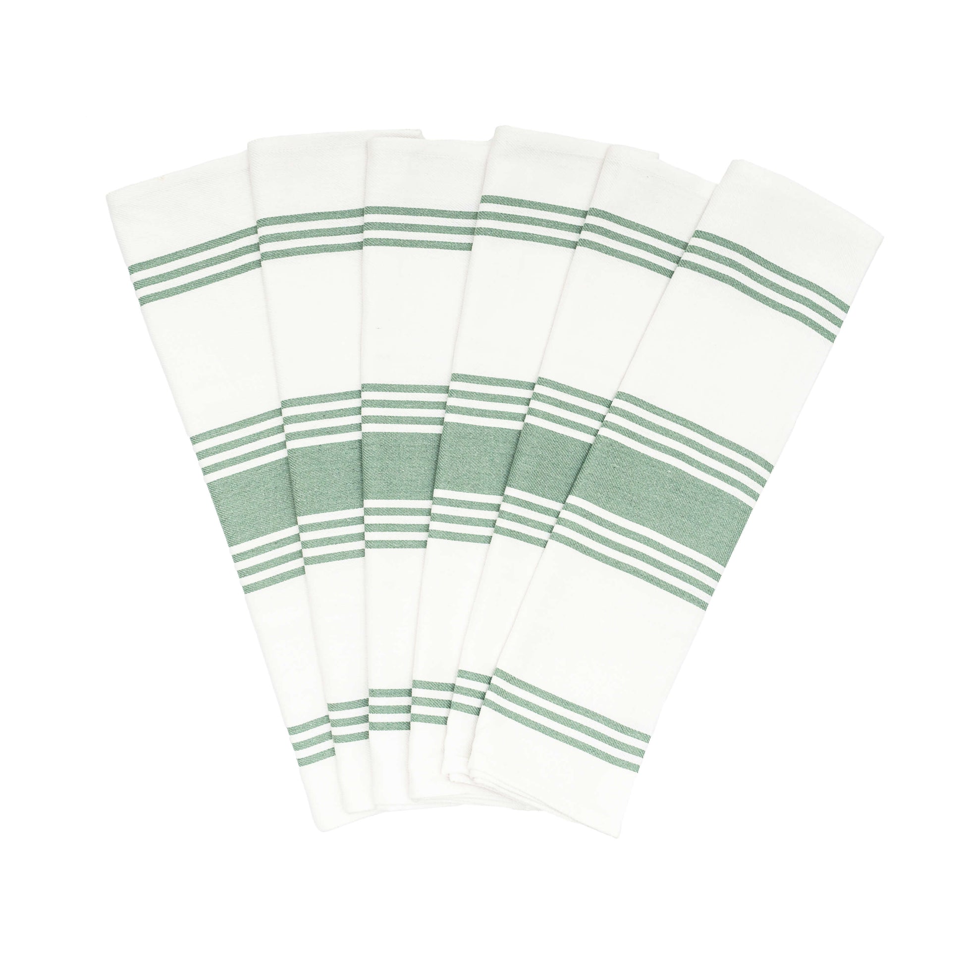 sage green cotton kitchen towels