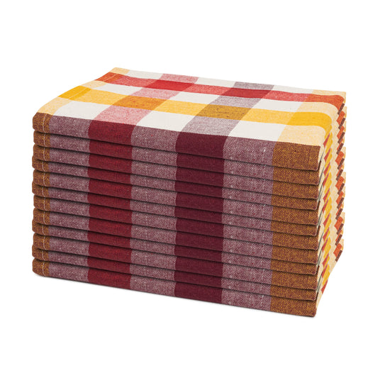 thanksgiving theme striped napkins