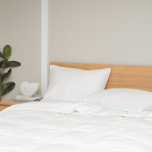 organic cotton white sateen sheets