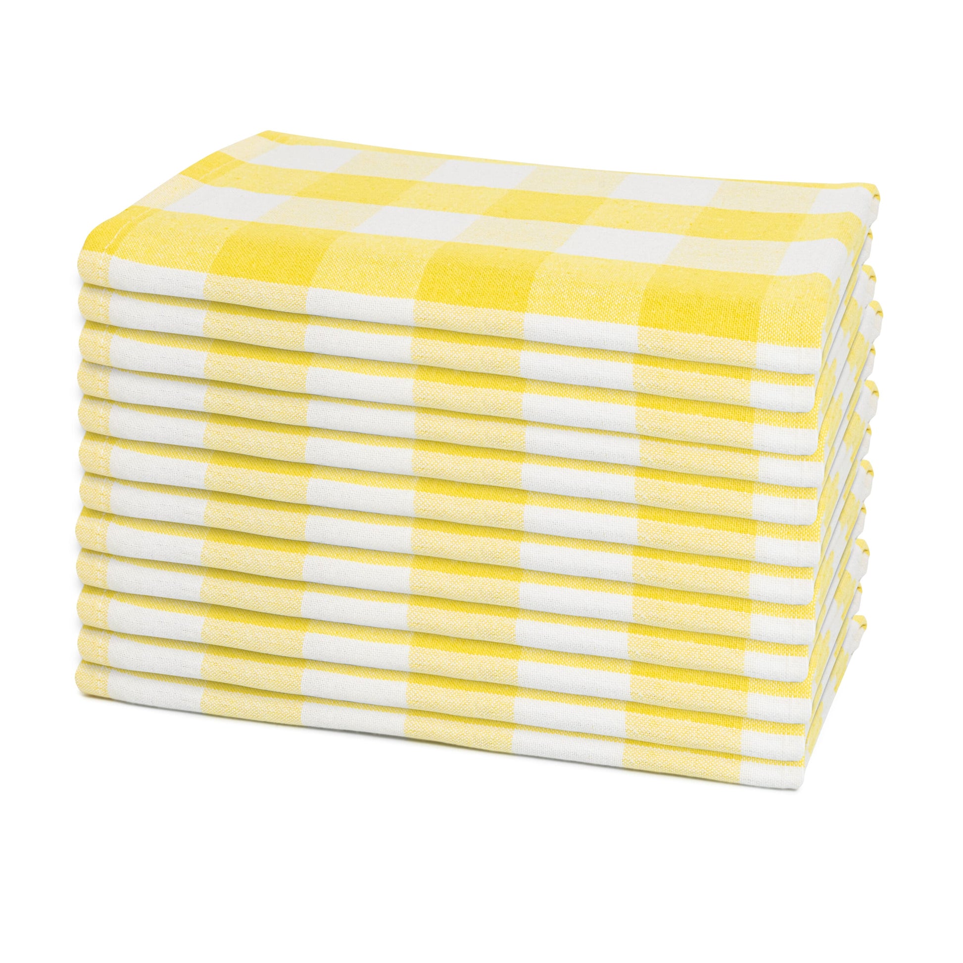 yellow cloth dinner napkins