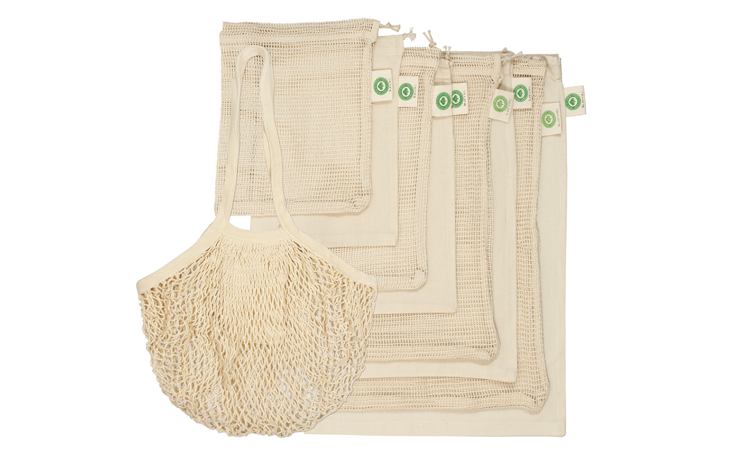 reusable mesh tote bags