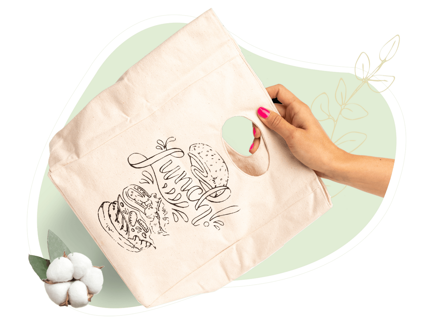 Canvas big discount bag