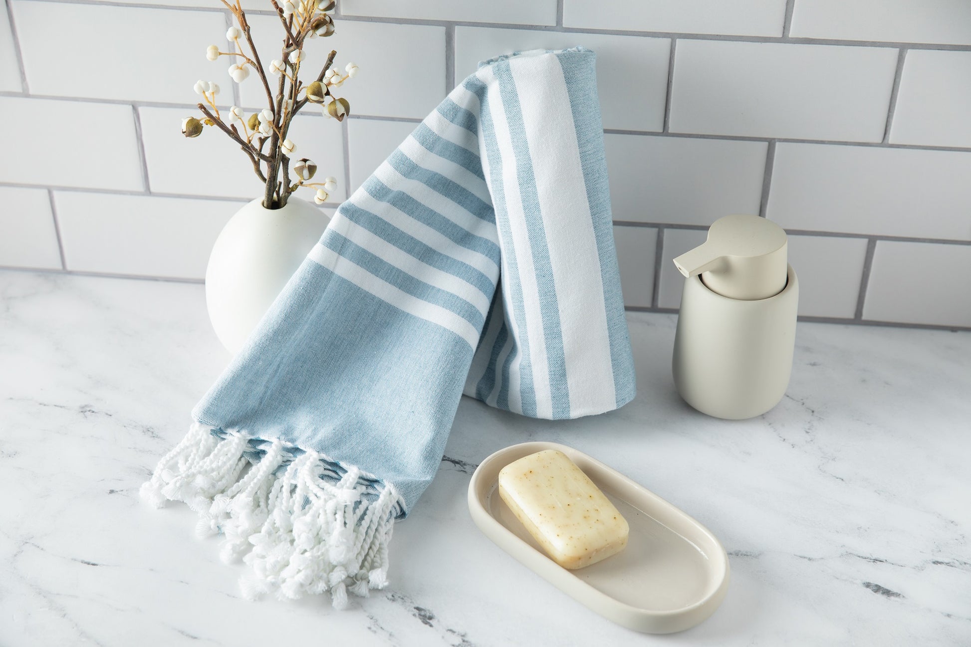 Organic Complete Bath Set - The Turkish Towel Company