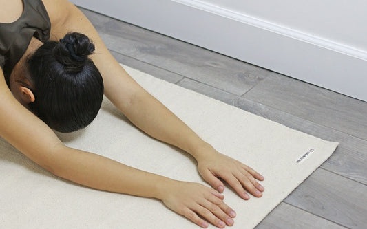 organic cotton fabric yoga mat