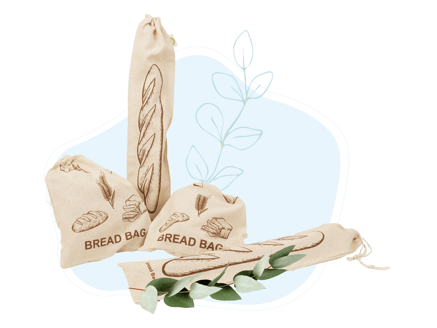 Reusable Artisan Bread Bags – Green Distributors