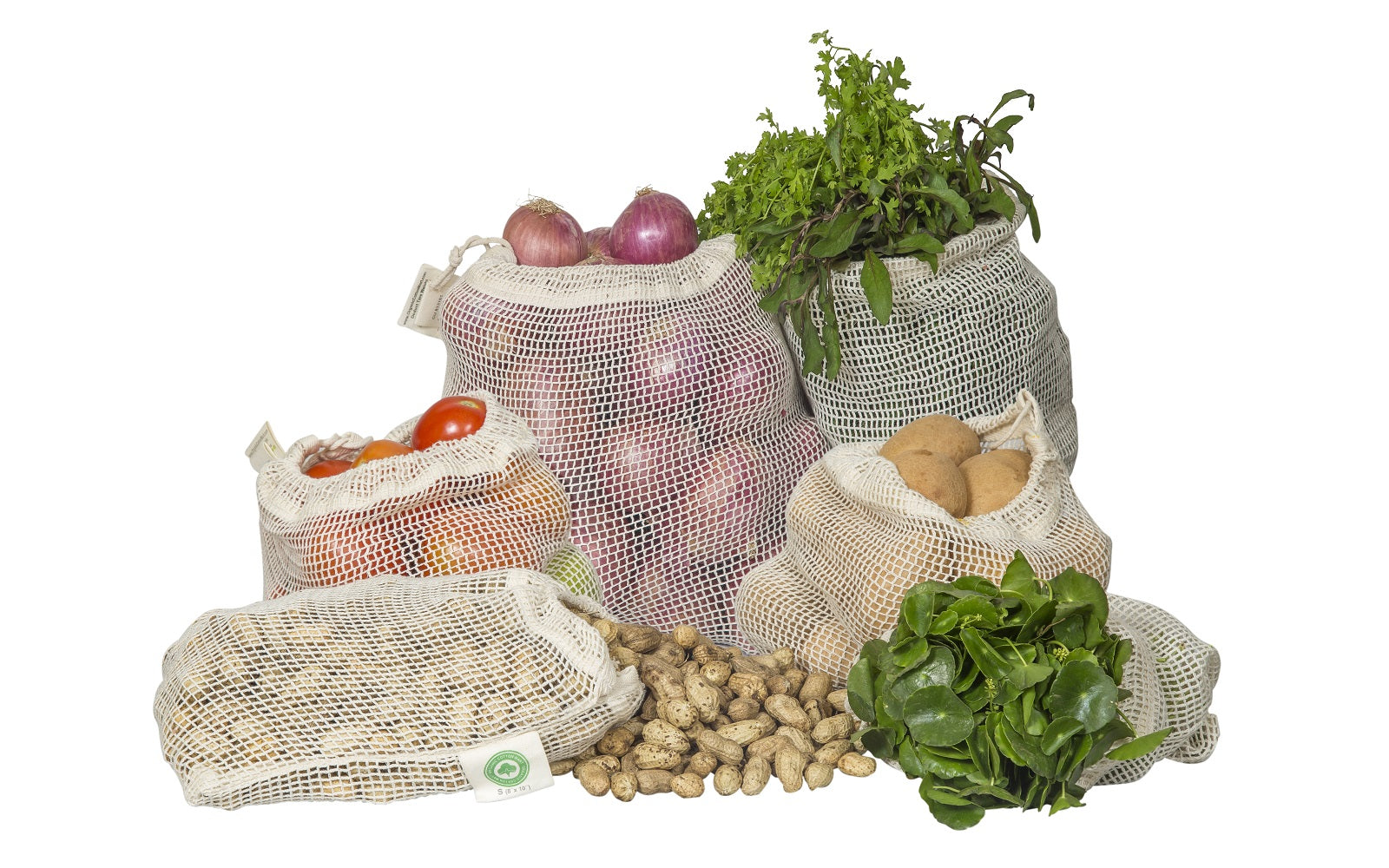 organic mesh produce bags