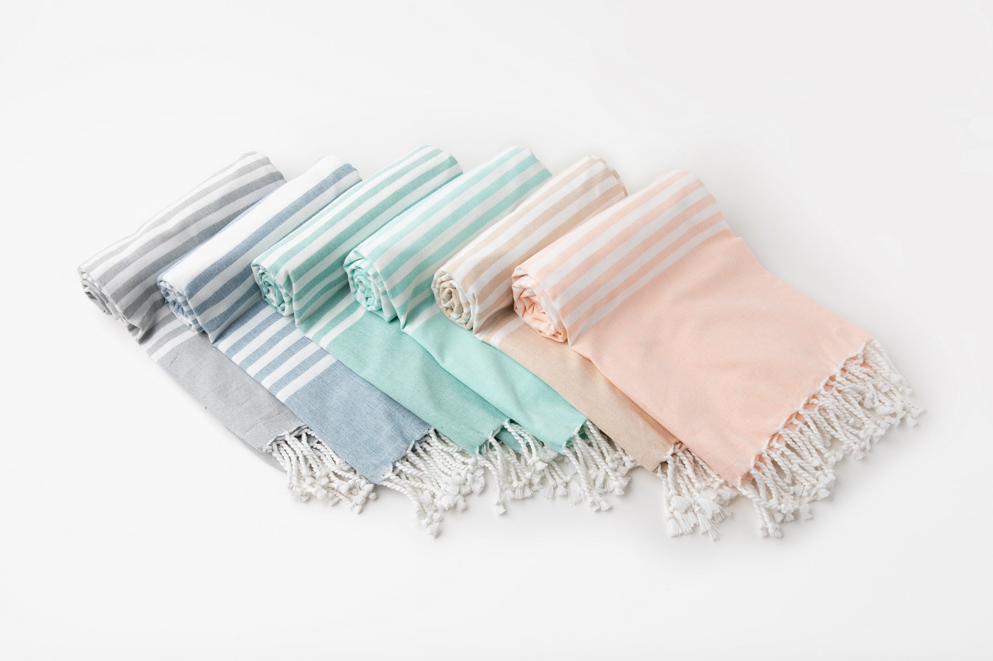 Organic Cotton Turkish Beach Towels - Quick Drying Absorbent Turkish Towels