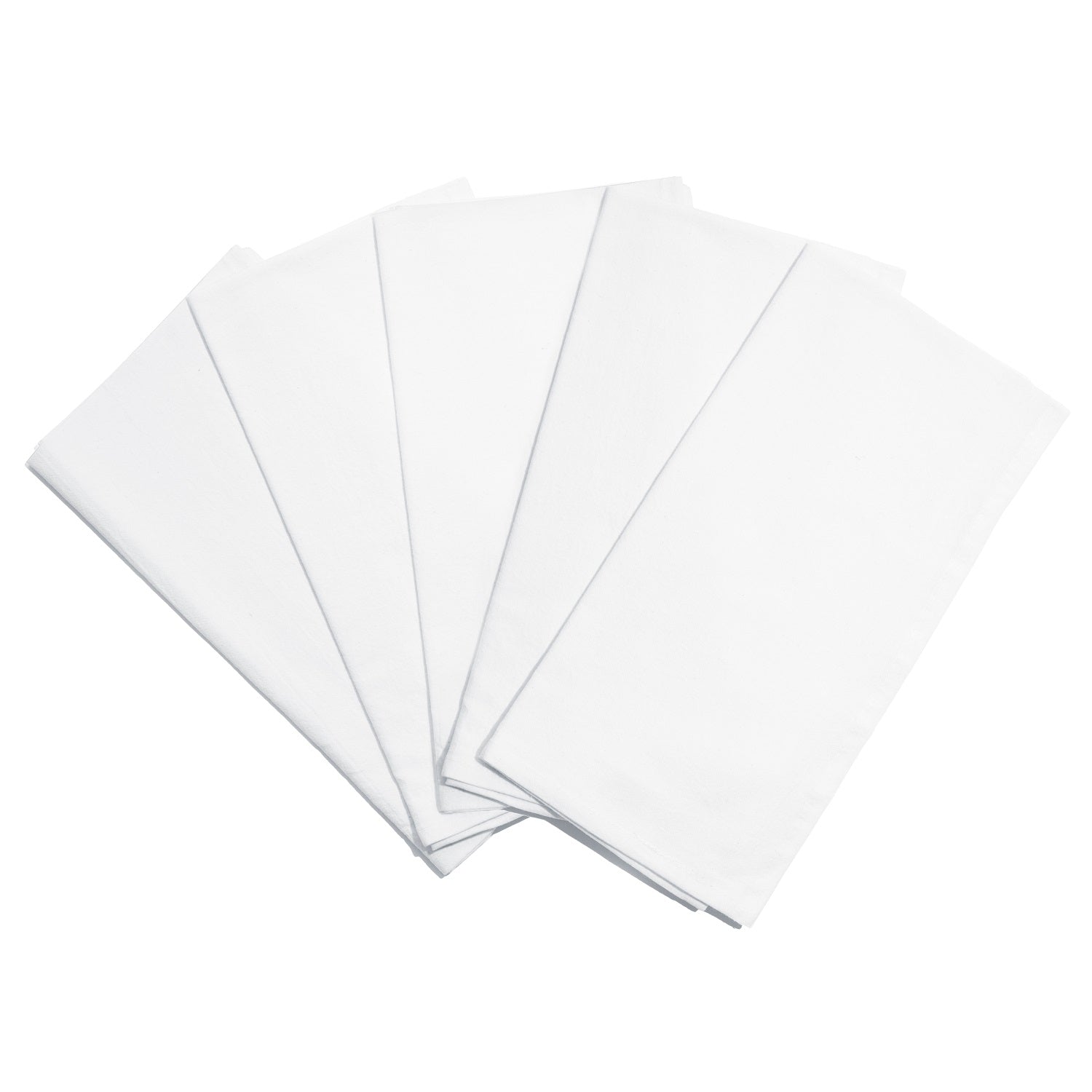 Wholesale White Tea Towels in Bulk (27x 27)