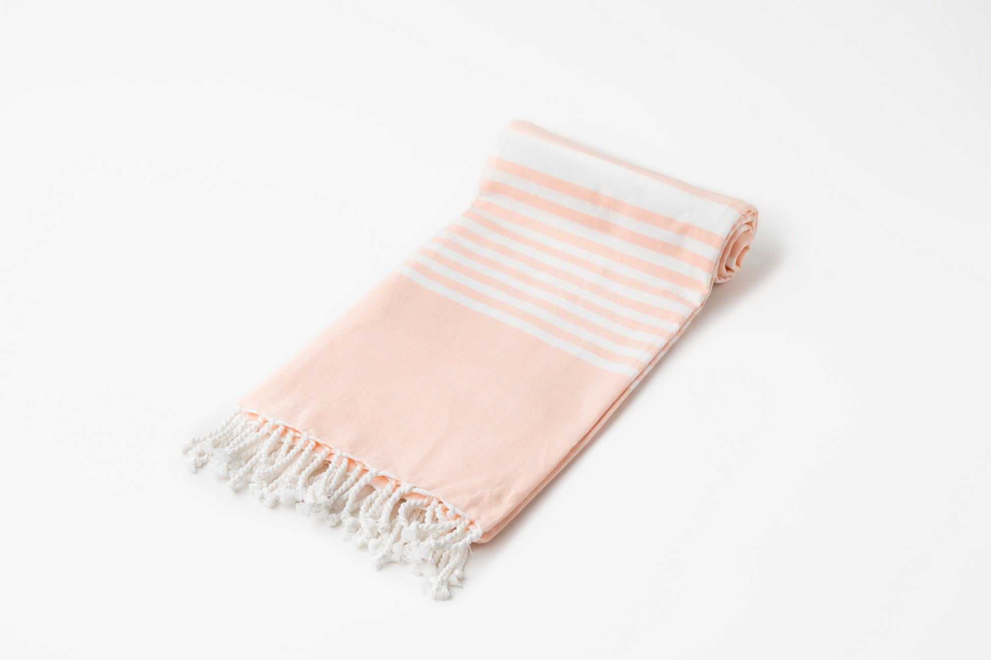 peach turkish towel for beach