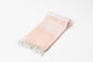 peach turkish towel for beach