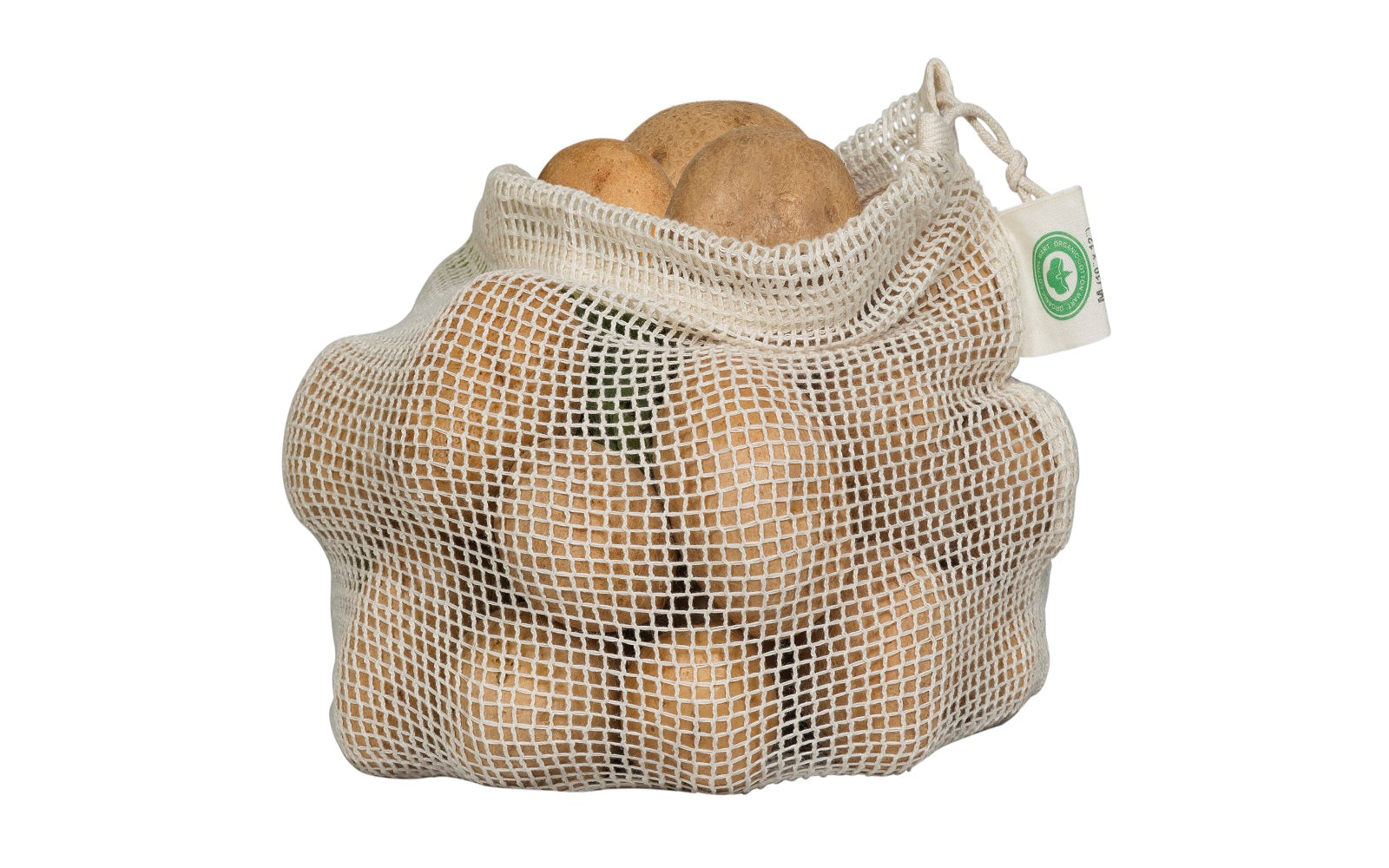 Cotton Mesh Produce Bags  Reusable Net Bags for Produce and Vegetables