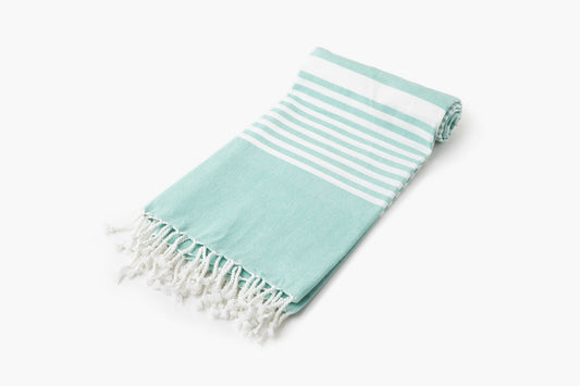 teal beach towel turkish cotton