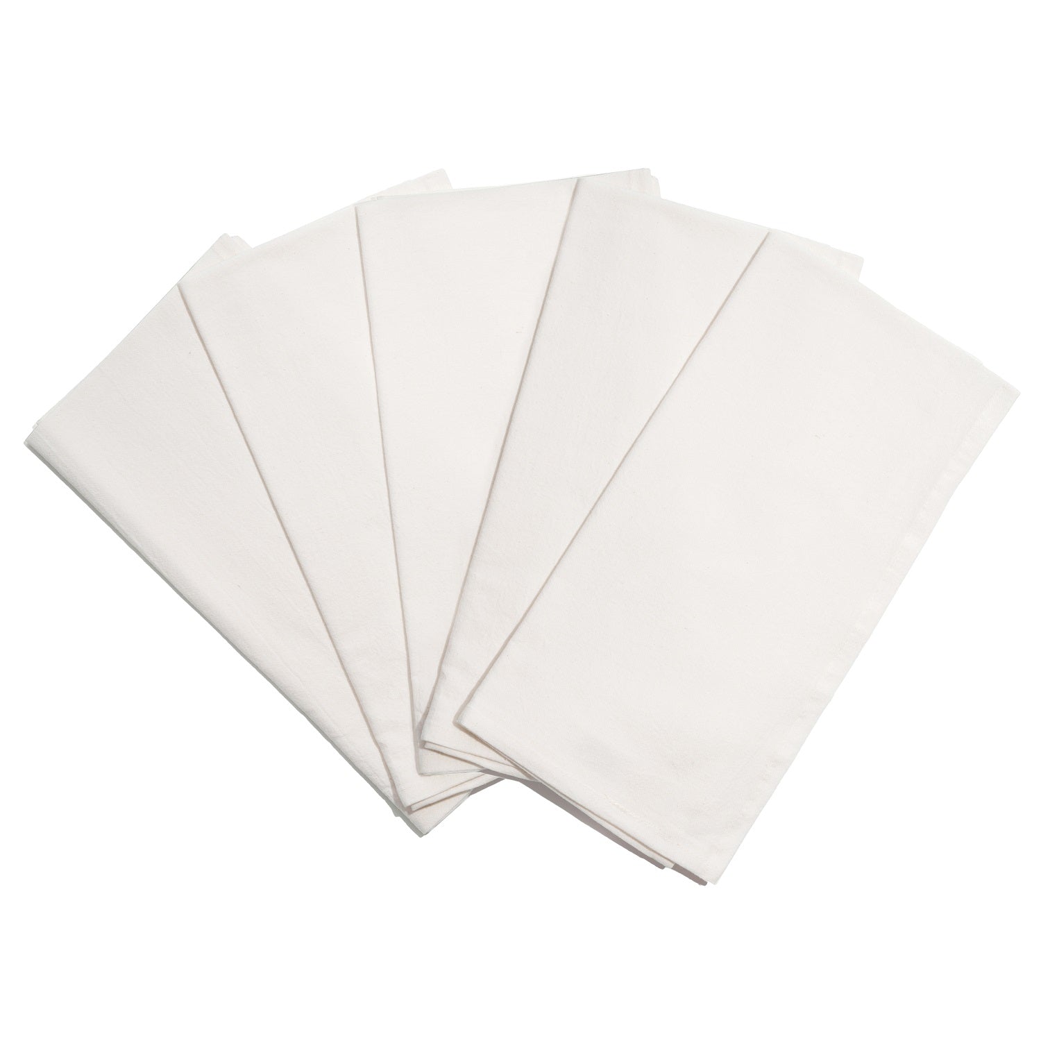 unbleached cotton flour sack towels